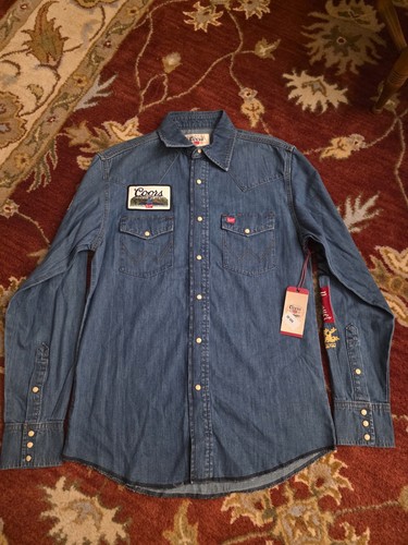 Wrangler coors banquet s - banquet, sz.