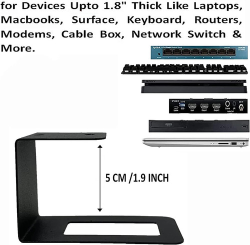 Laptop holder under - laptop, desk