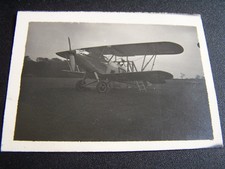 Bi Plane Vintage Photo Airplane with ladder