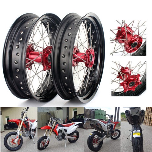 Supermoto front rear wheel - 17",