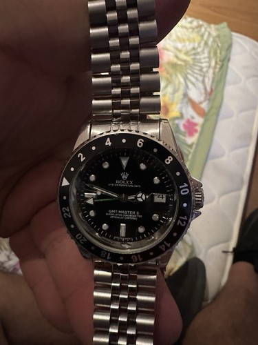 Rolex gmt master - black, dial