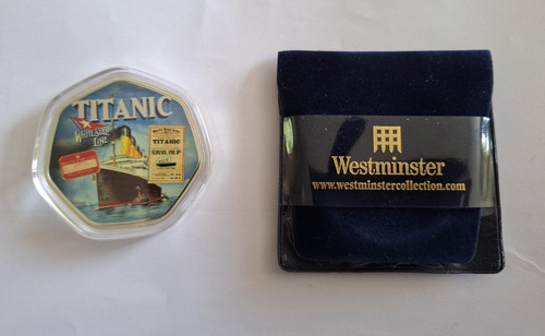 Titanic coin westminster - coin, by