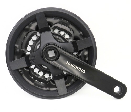 Shimano crankset ty301 3x8 - crankset, fc-ty301