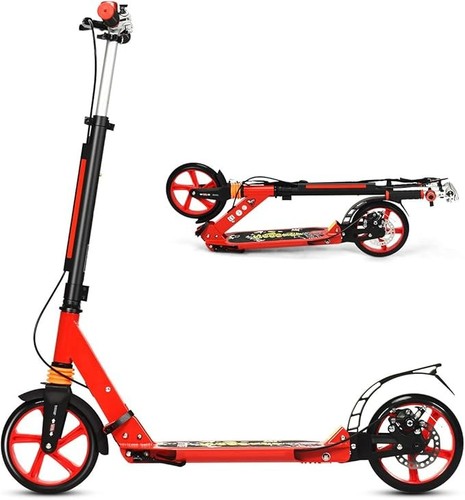 Costway foldable kick scooter - foldable,