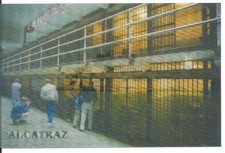 ALCATRAZ  Large 3d/Hologram Card/Postcard