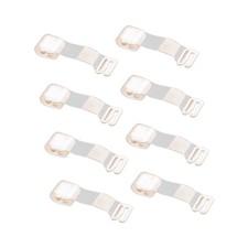 4 Pairs Clear Invisible Bra