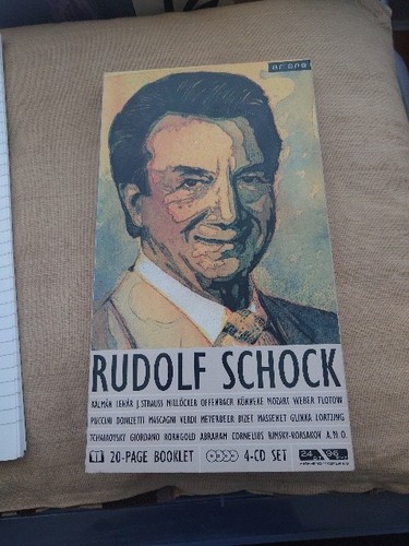 Rudolf schock box set - rudolf, 4-cd