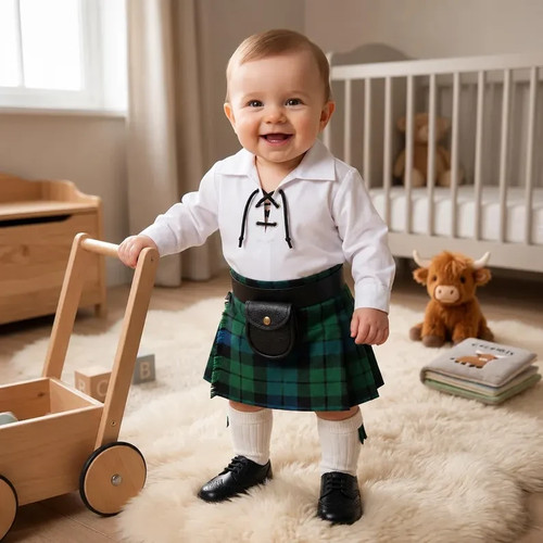 Handmade scottish tartan kilt - handmade,