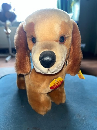 Steiff cosy bello plush dog - cosy,