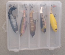 5PCS Fishing Lure Popper 4''