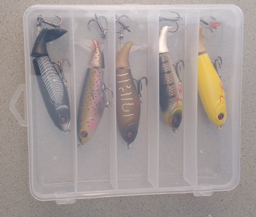 5pcs fishing lure popper - 5pcs,