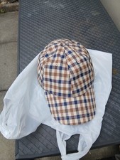 Aquascutum Full Check Cap