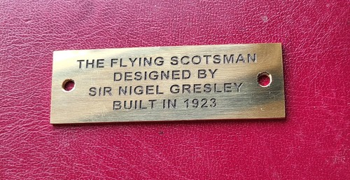 75x25mm solid brass - solid, laser