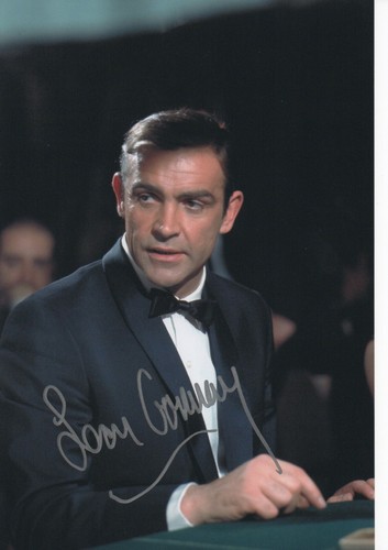 Sean connery signed 12x8 photo - sean,
