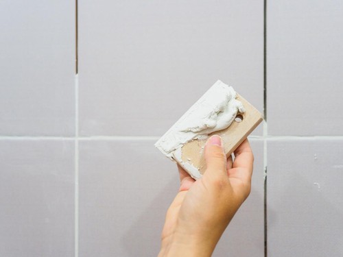 Tile grout red black blue - grout, ,blue