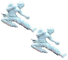 2 x Karate Martial Arts Sport