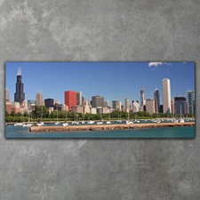 Chicago Harbor Buildings