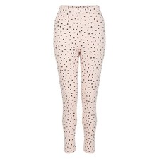 Ladies Character Legging Pyjama Bottoms Mickey Mouse Ribbed PJ Sleep Lounge Pant