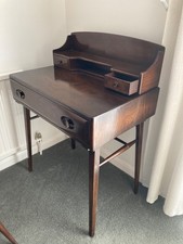 Ercol Writing Desk in Dark Wood in Excellent Condition