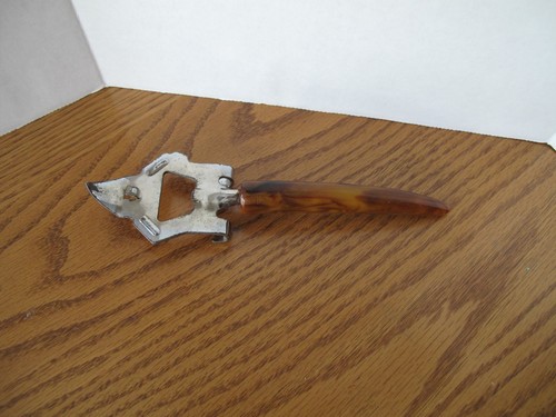 Vintage bakelite bottle opener - bakelite,