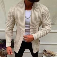 Men's Chunky Collar Cardigan