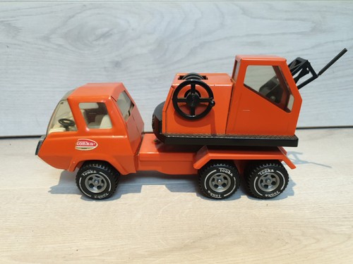 Tonka crane truck orange - ,