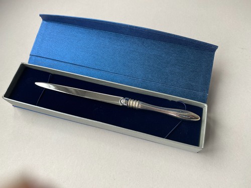 Letter opener silver plated