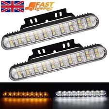 2x 12V Car DRL Headlight Strip