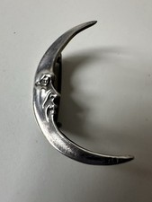 Vintage Silver Tone Moon