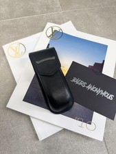 Chrome Hearts Leather Protective Sunglasses Case In Black RRP £350 *