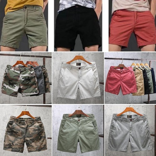 Chino camo shorts - camo, mens