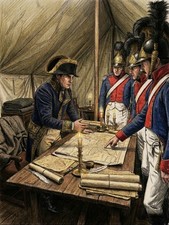 NAPOLEON DISCUSSING BATTLE