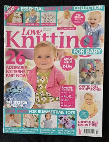 Love knitting for baby - love,