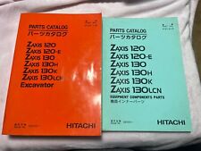 HITACHI PARTS CATALOGUE ZAXIS 120 130 HYDRAULIC EXCAVATOR  AND COMPONENT PARTS