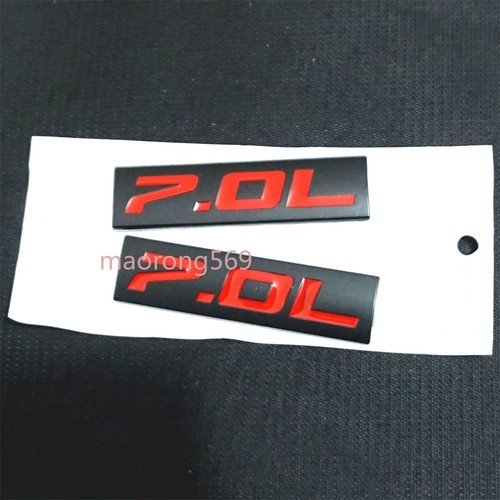 Red black matte - 2x, metal