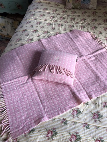 Brontë pink wool - wool, child’s