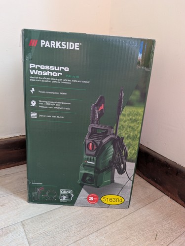 Parkside pressure washer - pressure,
