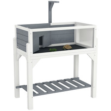 PawHut Wooden Tortoise House