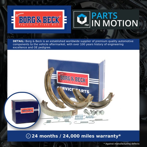 Handbrake shoes set fits - handbrake,