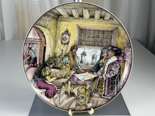 Collector plate porcelain - collector's,
