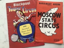 Circus Programmes 1950s