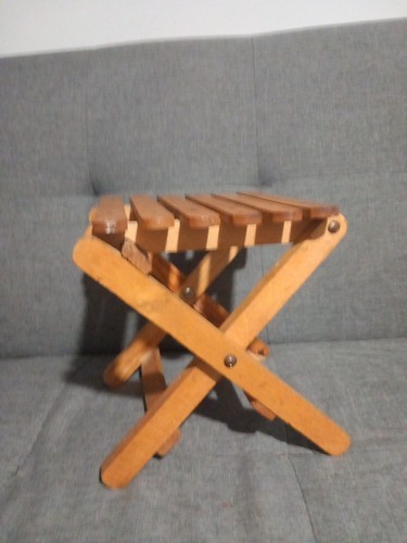 Vintage small wooden folding - small,