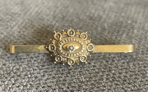 9ct gold victorian brooch - 9ct,