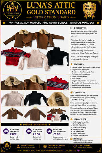 Vintage action man - vintage, clothing