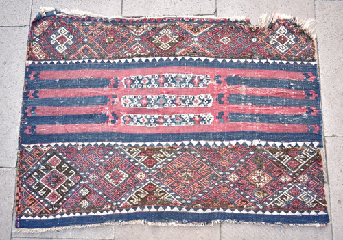 Fabulous antique turkish kilim - fabulous,