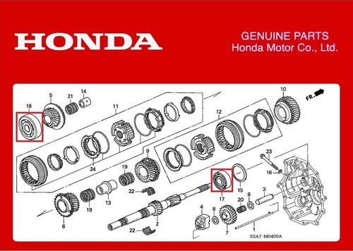 Genuine honda transmission - genuine,