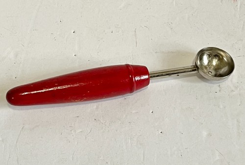 Vintage melon baller red - a,