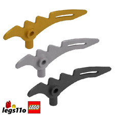LEGO Sword with Serrated Blade NEW - Pack of 2x - 98141 Minifigure Accessory