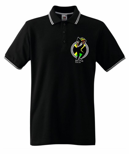 Jamaican rasta ska logo rude - rasta,