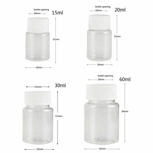 Plastic pet clear empty seal - empty,